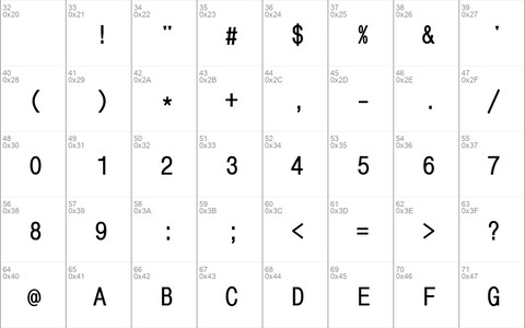 MonoCondensedC Bold