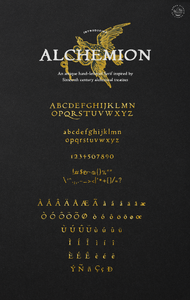 Alchemion Demo font