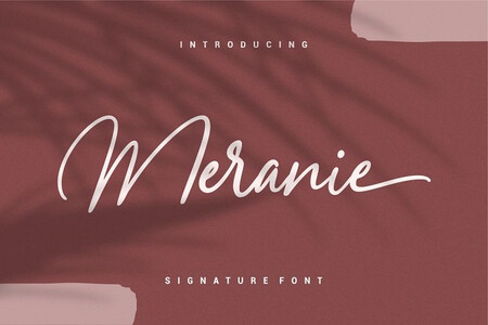 Meranie font