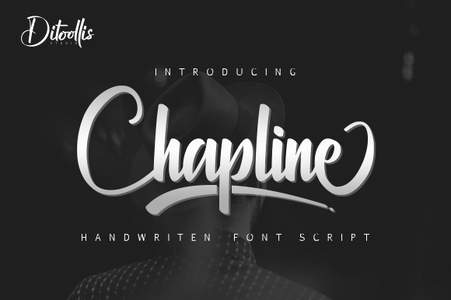 Chapline personal use only font