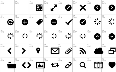 Web Symbols Regular