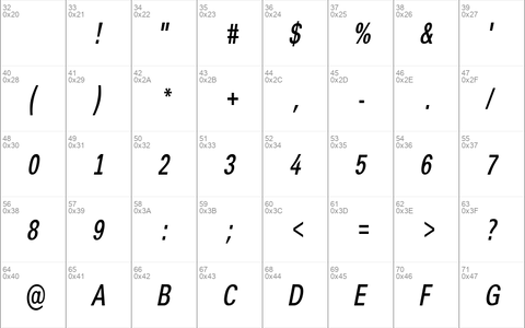 aGroticCnDemi Italic