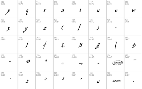 Valley Forge Italic