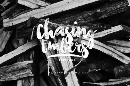 Chasing Embers One font