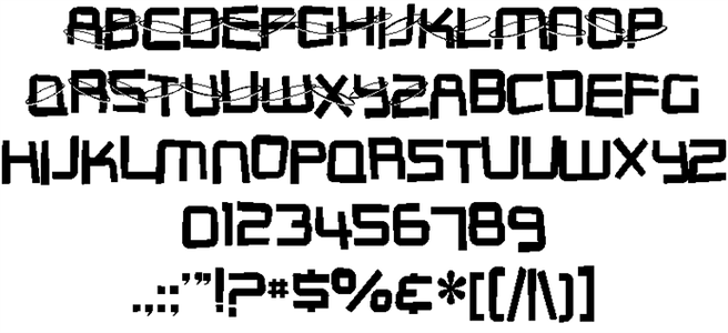 SF Outer Limits Extended font