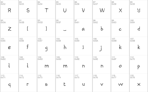 Pixelized Handwriting Regular