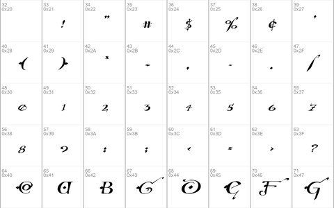 Holly Jingle Solid Expanded Italic