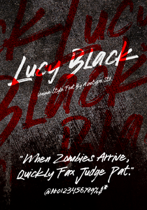 Lucy Black font
