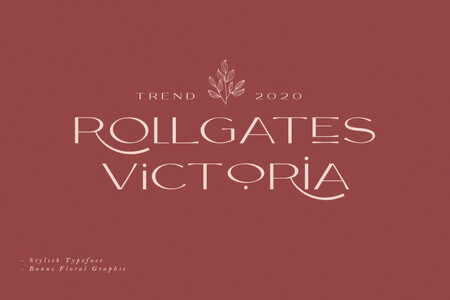 Rollgates Victoria font