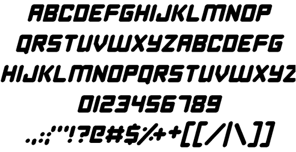 Happy Bomb font