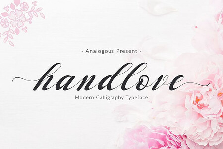 handlove font