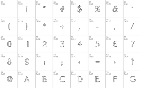 RonaldBeckerOutline-Light Regular