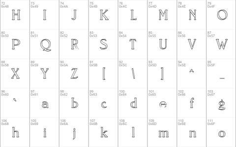 RonaldBeckerOutline-Light Regular