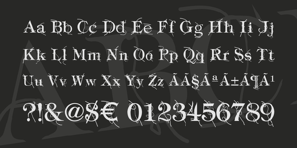 Typography ties font