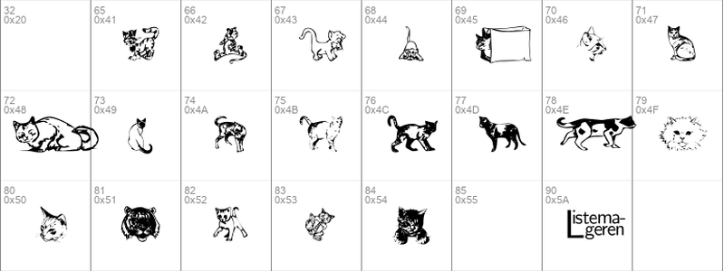 Dingbat Cats 2