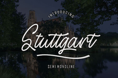 Stuttgart font