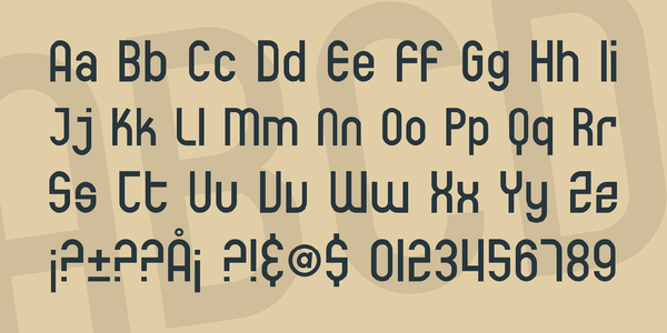 SF Eccentric Opus font
