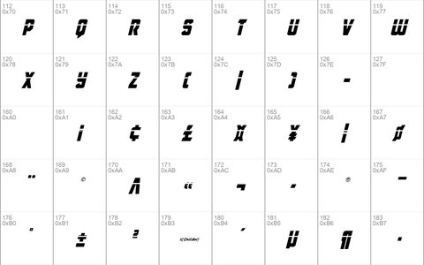 Antilles Laser Italic