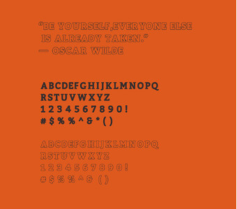 Carlson font