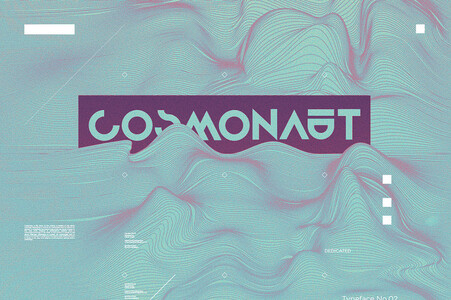 Cosmonaut font