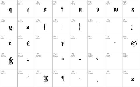 Middlesex Regular