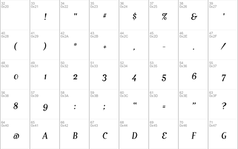 MatrixScriptRegular Regular