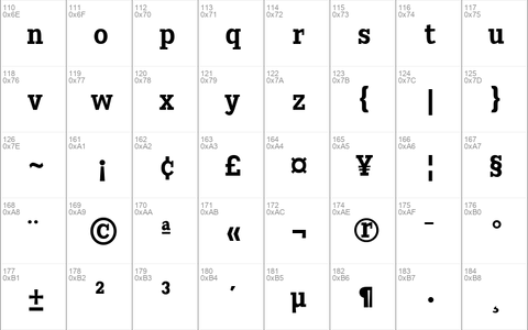 Heptal Bold Regular