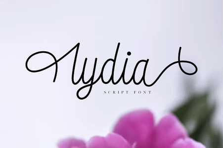 lydia font