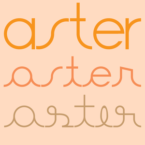 Aster 2 font
