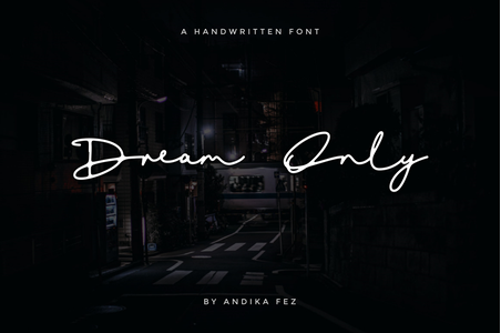 DreamOnly font