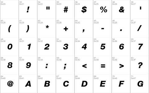 Helvetica86-Heavy HeavyItalic