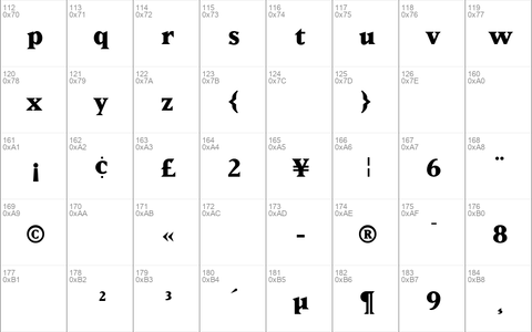 MatrixExtraBold Regular