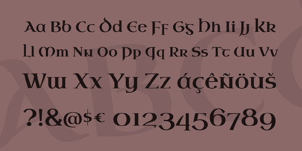 Uncial Antiqua font