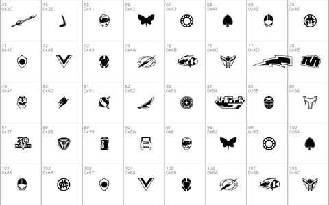 Sentai 30 Dingbats