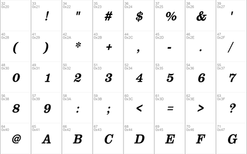 URWClarendonTExtNar Oblique