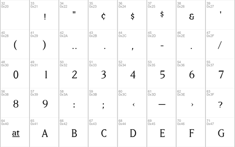 MatrixBookSmallCaps Regular