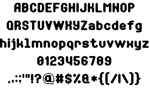 Soft Sans Serif 7 font