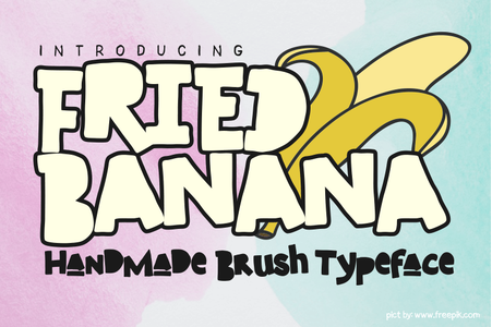 Fried Banana font