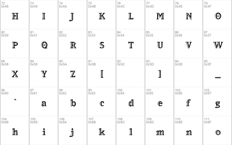 MatrixInlineExtraBold Regular