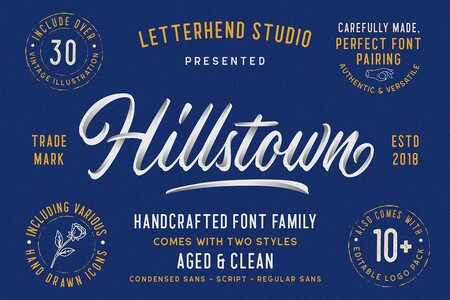 Hillstown Clean DEMO font