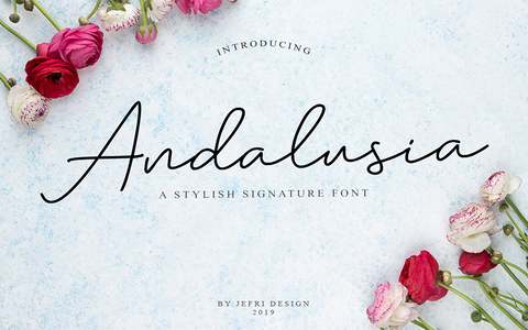 Andalusia font