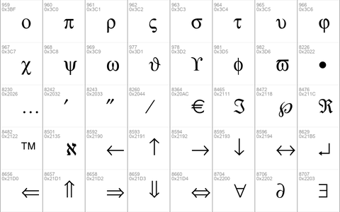 Symbol Std Medium