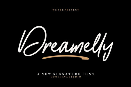 Dreamelly font