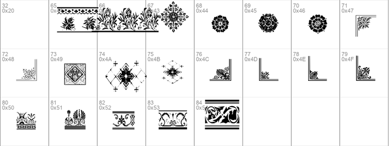 LM Floral Borders