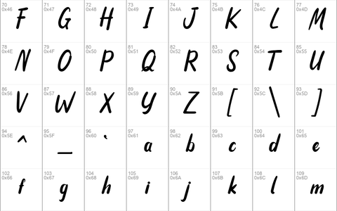 Andrographis font