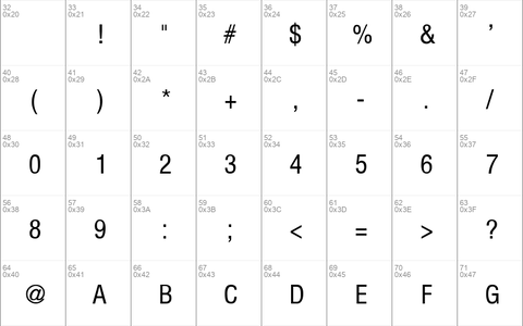 Helvetica-Condensed-Thin Regular