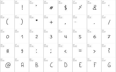 Handschrift Regular