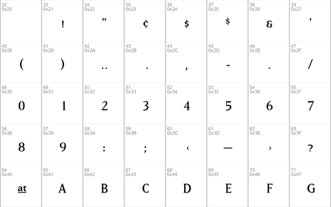 MatrixRegularSmallCaps Regular