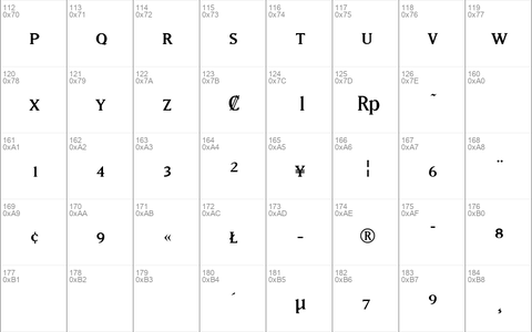 MatrixRegularSmallCaps Regular