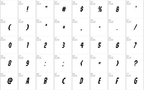 Hitchblock Italic Italic